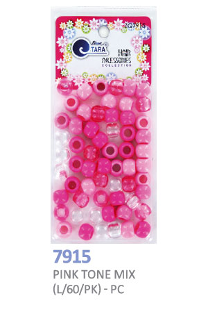 Tara Bead (L) #7915 Pink Tone Mix [60/pk] - pc