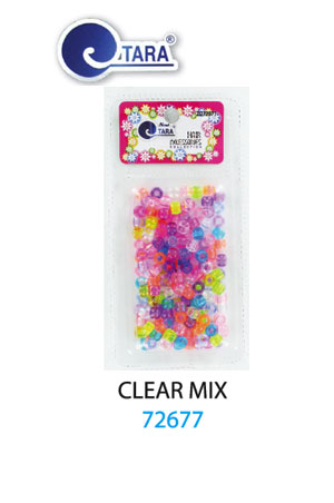 Tara Bead (S) #72677 Clear Mix -pc