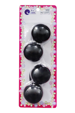 Tara Bubble Round #9362 Black (45mm) -pc