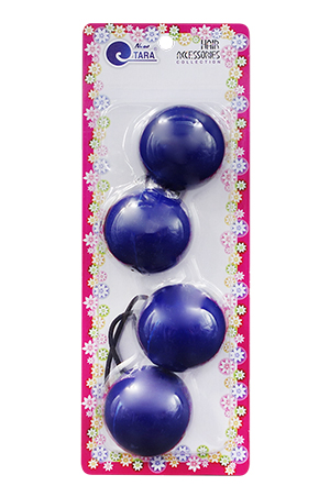 Tara Bubble Round #9363 Navy (45mm) -pc