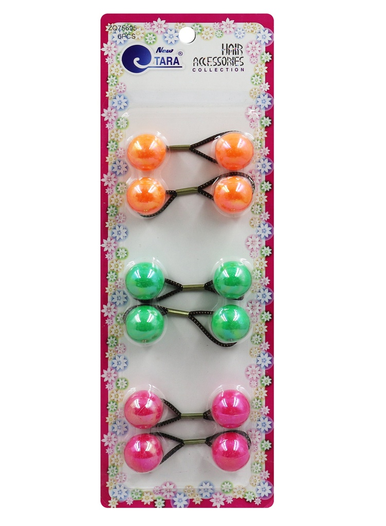 Tara Bubble Round #75695 Mix (18mm) [8/pk] -pc