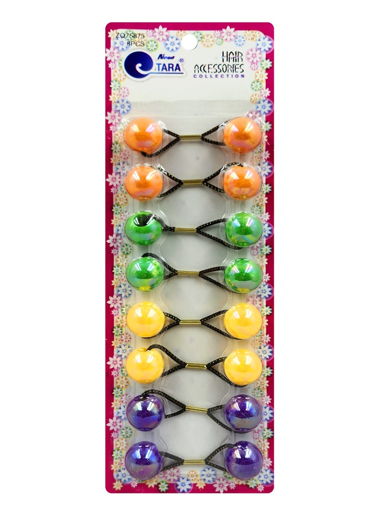 Tara Bubble Round #75875 Mix (18mm) [8/pk] -pc
