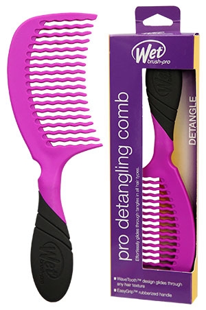 The Wet Brush Detangling Comb- (Purple))#0620WPURPNW - pc