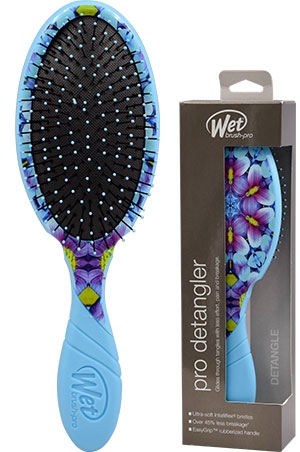 The Wet Brush Pro Detangler-Kale(Blu.Floral)#BWP830KALEIBF-pc