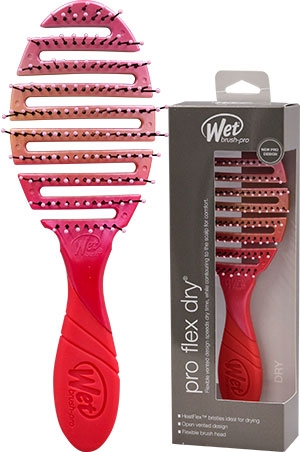 The Wet Brush Pro Flex Dry-(Coral Ombre)#BWP800FLEXCO - pc