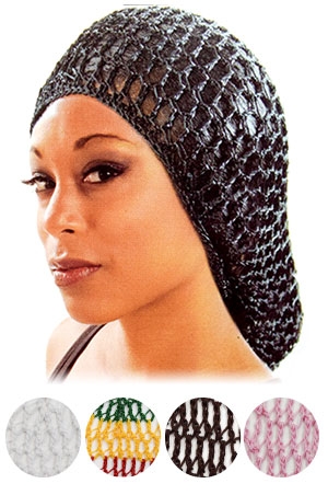 Thick Hair Net [Large]#4734(Gray)(20cm x 30cm) -dz