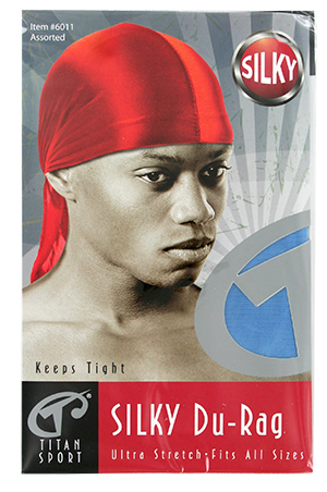 Titan Silk DuRag Ultra Strech #6011Assorted  -dz