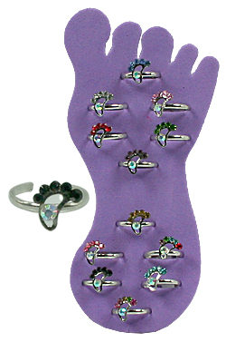 Toe Ring (12 rings) #2677 Foot