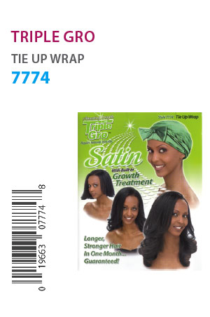 Triple Gro Tie Up Wrap #7774 - dz