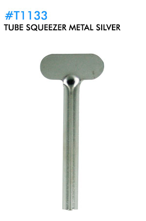 Tube Squeezer Metal Silver #T1133 -pc