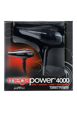 Turbo Power Hair Dryer #326 MegaTurbo 4000-pc