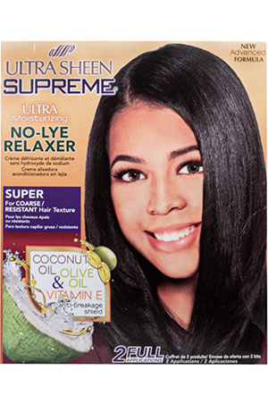 Ultra Sheen No-Lye Relaxer-Super(2 App)#43