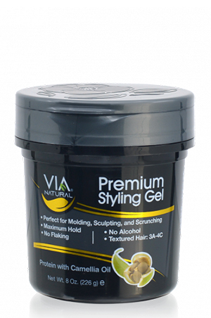 Via  Natural Premium Styling Gel-Protein(8oz) #82