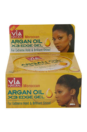 Via Natural Argan 3X Edge Gel (2oz)#61