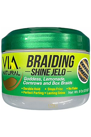 Via Natural Braiding Shine Jelo (8oz) #78