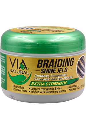 Via Natural Braiding Shine Jelo-Extra Strength (8oz) #79