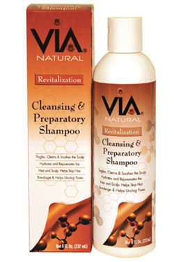 Via Natural Cleansing Preparatory Shampoo(8oz)#29