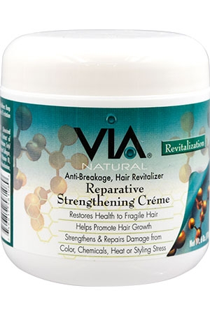 Via Natural Reparative Strength Creme(6oz) #77