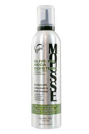 Vigorol Olive Oil Maga Moisture Mousse(12oz)-Green#13