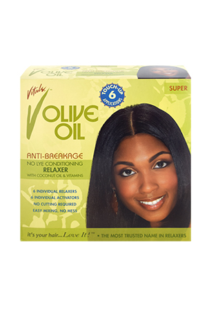 Vitale Olive Oil No Lye Relaxer kit [6touchups]-Super #51