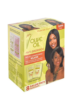 Vitale Olive Oil No Lye Relaxer kit [8touchups]-Super #49