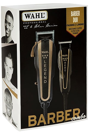 WAHL 5 Star Barber Combo Corded Clipper & Trimmer (#56272)