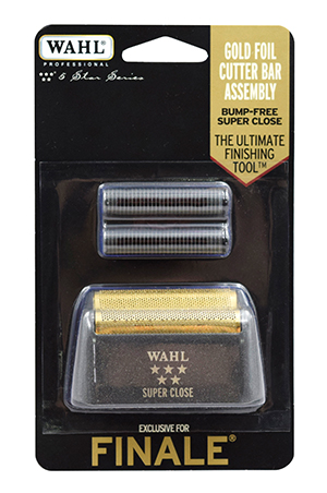 WAHL 5 Star:Bump Free Super Close- Gold Foil/Cutter #55598