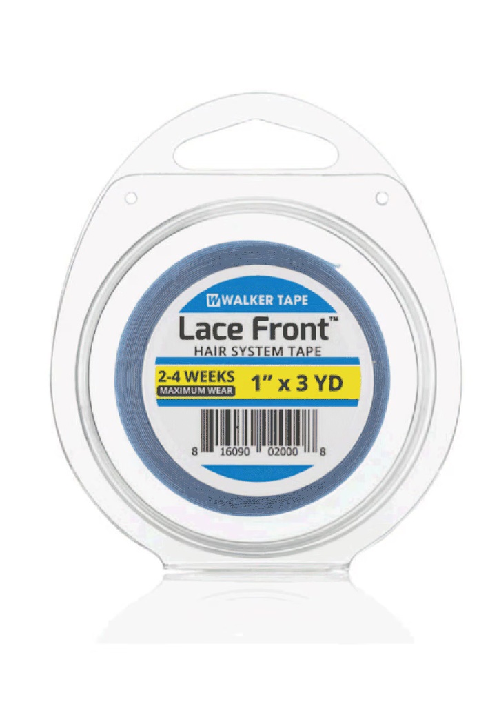 Walker Lace Front Support Tape - Blue Liner [1"X3 yrds] #21