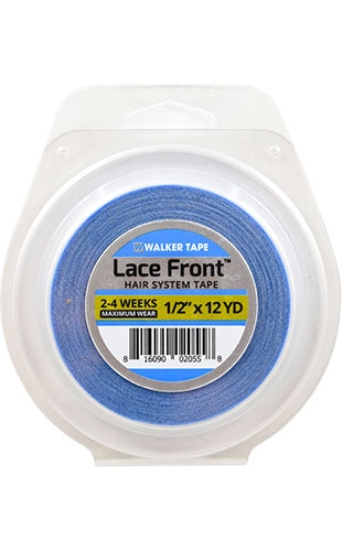 Walker Lace Front Support Tape - Blue Liner [1/2"X12yrds]#53