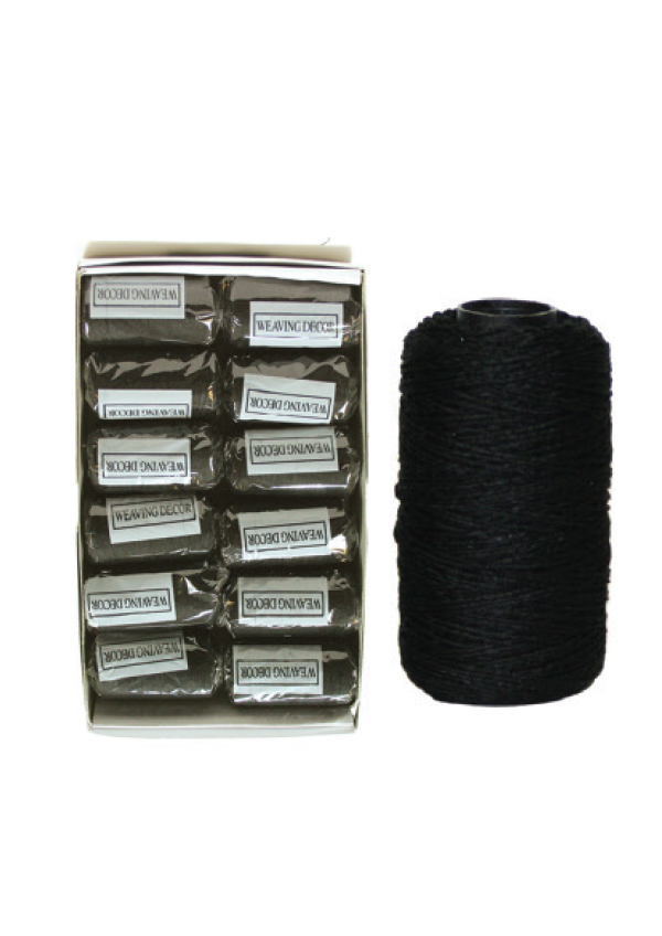 Magic Gold [100% Polyester] Weaving Thread (L) #Black -dz