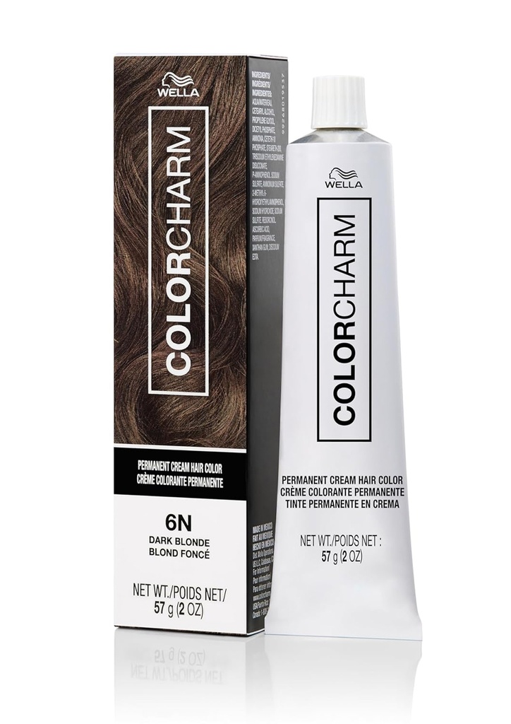 Wella Color Charm Crème Hair Color#6N (Dark Blonde) -pc