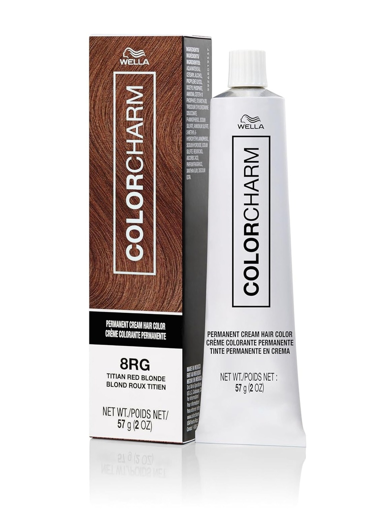 Wella Color Charm Crème Hair Color#8RG/729(Titian Red Blonde) -pc