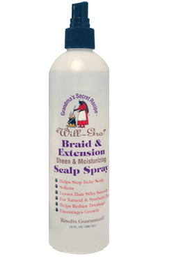 Will Gro Braid & Extension Scalp Spray (12oz)-#2