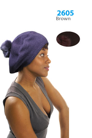 Winter Hat #2605 Brown - pc