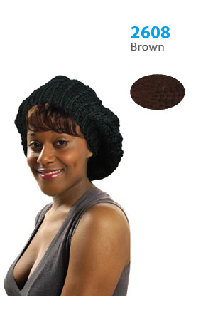 Winter Hat #2608 Brown - pc