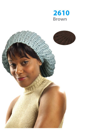 Winter Hat #2610 Brown - pc