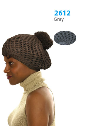 Winter Hat #2612 Gray - pc