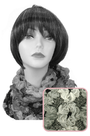 Winter Scarf #3497 Gray - pc