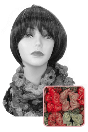 Winter Scarf #3497 Red - pc