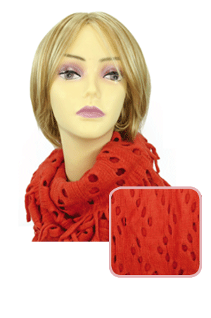 Winter Scarf #3501 Orange - pc