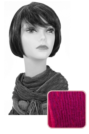 Winter Scarf #3502 Burgundy - pc