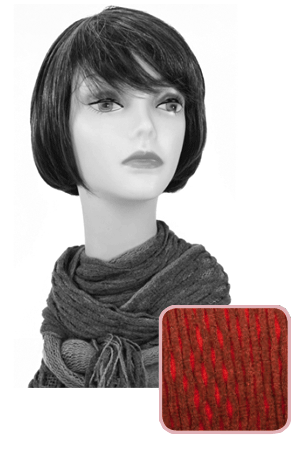 Winter Scarf #3502 Orange - pc