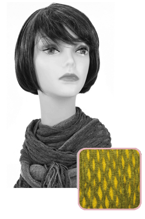 Winter Scarf #3502 Yellow - pc