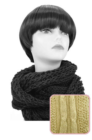 Winter Scarf #3503 Beige - pc