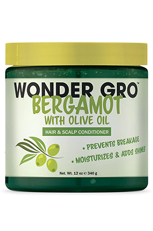Wonder Gro Hair & Scalp Conditioner-Bergamot/Olive(12oz) #13