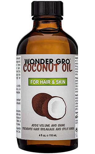 Wonder Gro Hair & Skin Oil-Coconut Oil(4oz) #5