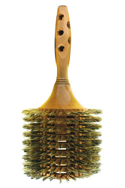 Magic Gold Wooden Dryer Roller Brush #BR-W69421C -pc