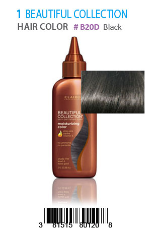 Beautiful Collection Hair Color #B20D(Black)