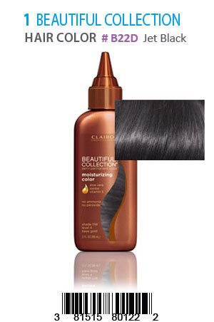Beautiful Collection Hair Color #B22D(Jet Black)