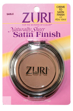 ZURI Naturally Sheer Satin Finish #Sable